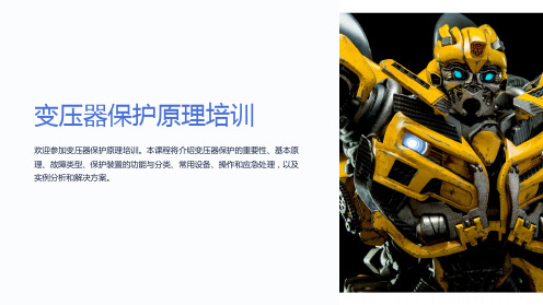 变压器保护原理培训