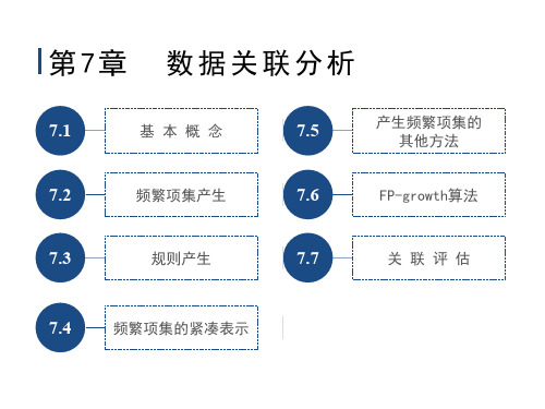第7章 数据关联分析3