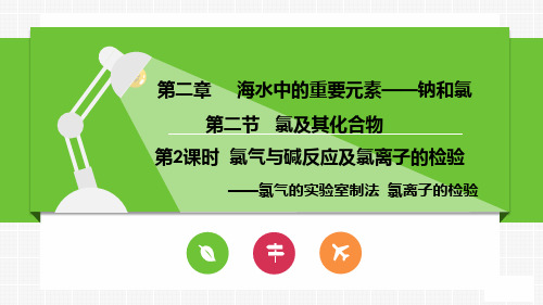 氯气与碱反应及氯离子的检验