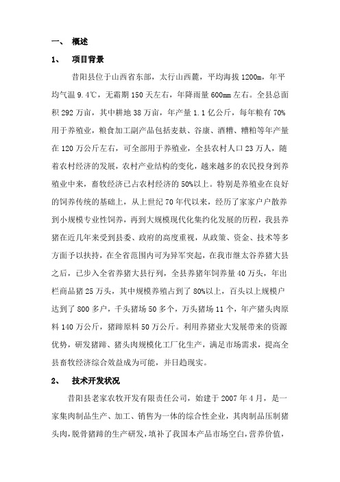 立项的意义和必要性及国内外现状分析
