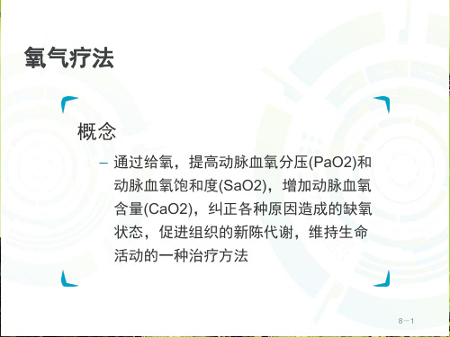 氧疗中心吸氧护理部技能培训