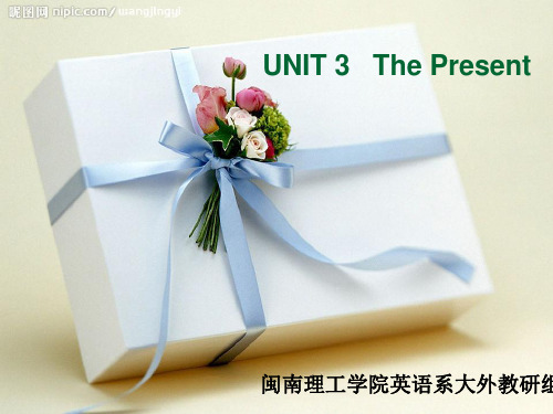 大学英语精读unit3ThePresent(修改版)