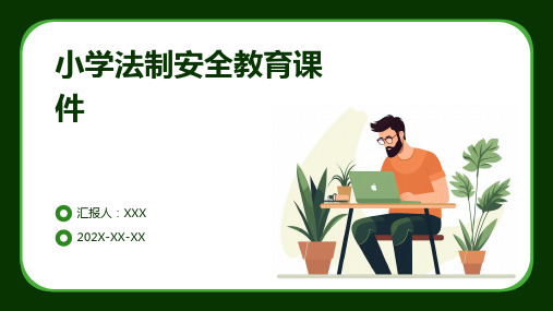 小学法制安全教育课件ppt