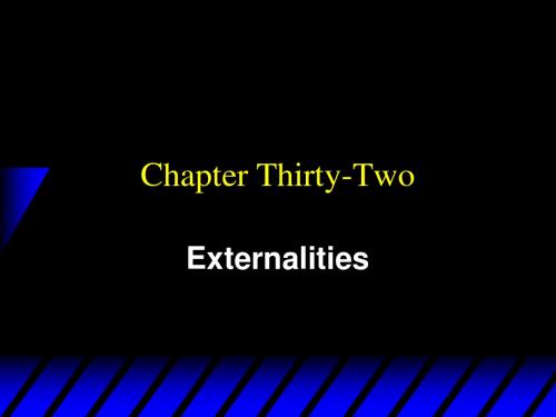 Ch32Externalities(微观-范里安-(上海交通大学,赵旭 )