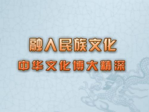 九年级政治全册 第一单元 第2课第1框 中华文化博大精深课件 苏教版