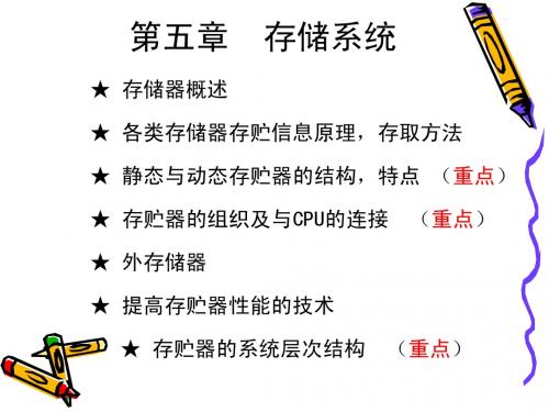 《计算机原理》第五章