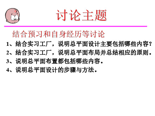 食品工厂设计与环境保护 第二章2 总平面设计