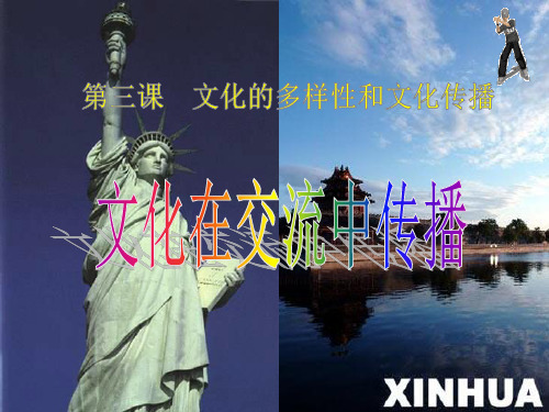 3-2文化在交流中传播精品PPT课件
