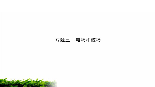 2021届高考物理二轮复习专题三电场与磁场(PPT版)63张