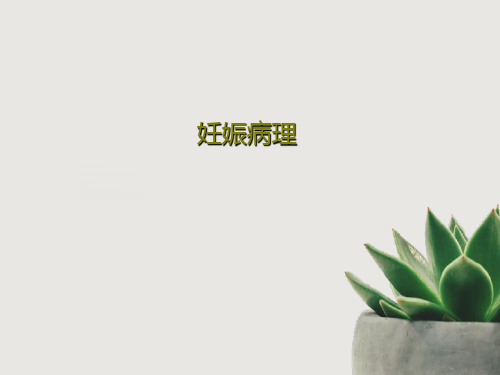 妊娠病理共63页文档