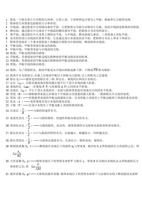 船舶概论