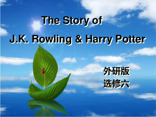 高中英语外研版选修六 Module 2 reading 课件PPT