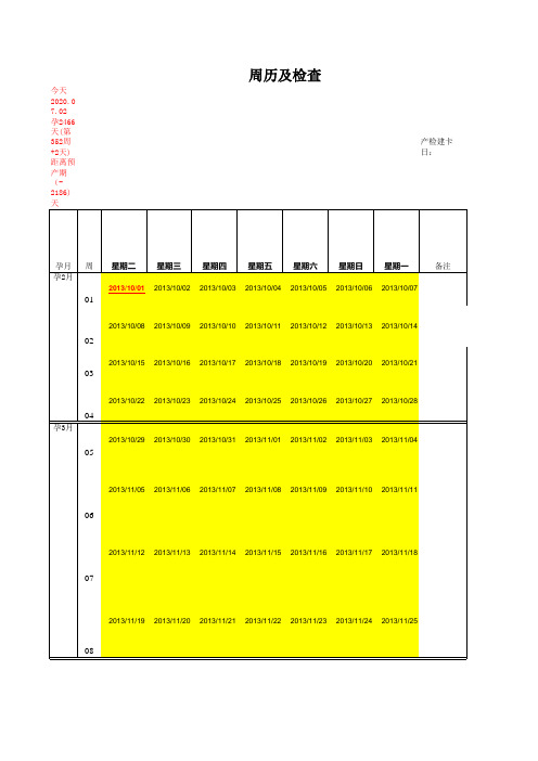 孕期万能表、检查安排、必备物品、淘宝心得