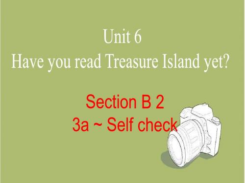 【鲁教版】八年级上Unit6(Section B 3a-Self check)课件