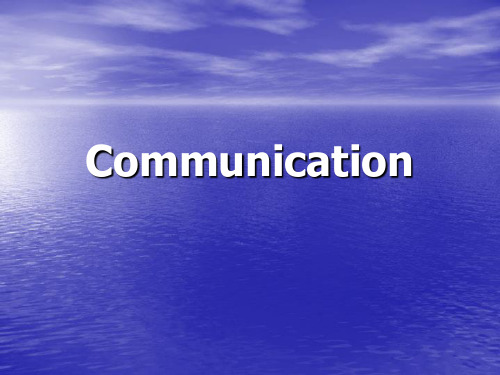 Communication
