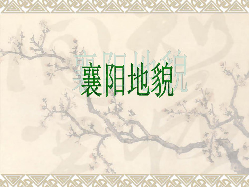 襄阳地貌