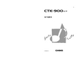 卡西欧 CASIO CTK900 电子琴 中文说明书