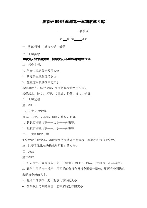 感官知觉训练(12)
