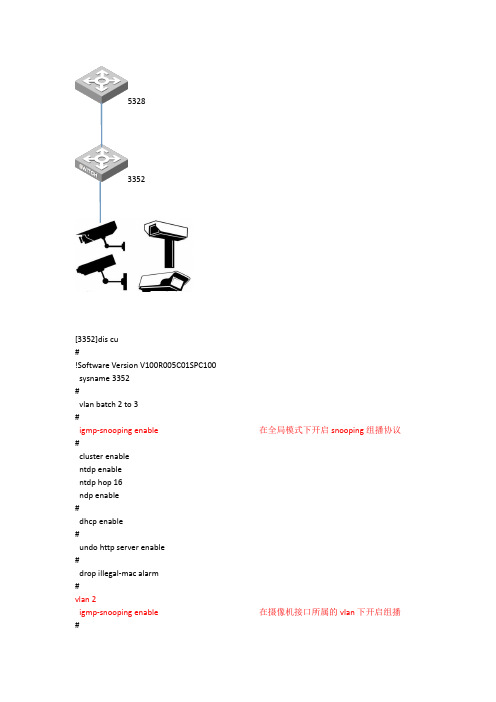 视频监控系统网络组播配置(二层组播)