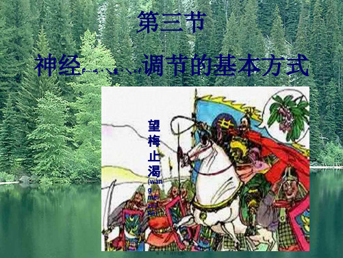 七年级生物 第三节《神经调节的基本方式》课件