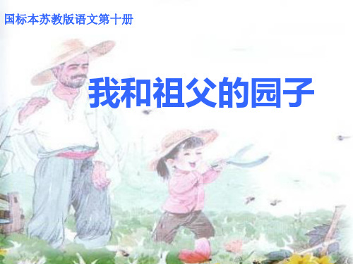 苏教版五年级下册《我和祖父的园子》精品课件