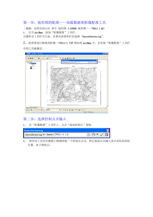 -地形图配准