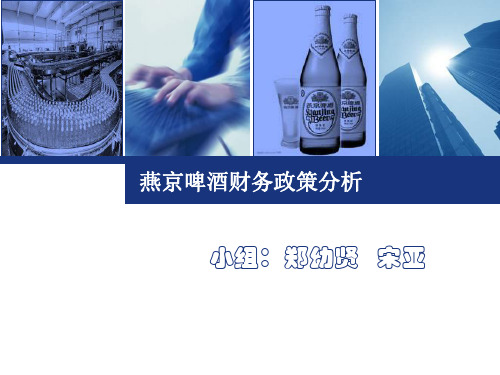 燕京啤酒财务政策分析