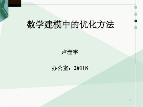 优化建模lyy