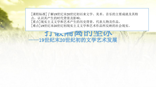 优秀课件人民版高中历史必修三专题八三 打破隔离的坚冰课件(20张) (共20张PPT)