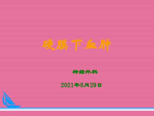 护理硬膜下血肿病人护理ppt课件