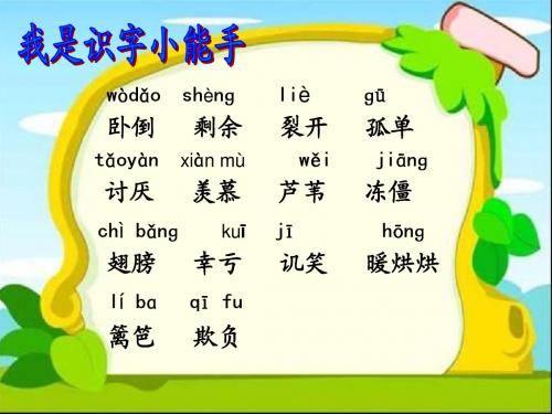 28《丑小鸭》第二课时