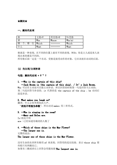 疑问句