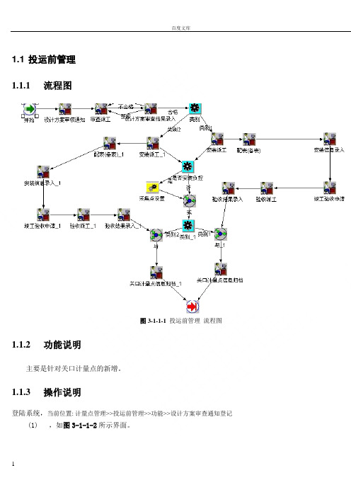 电力营销投运前管理操作手册1