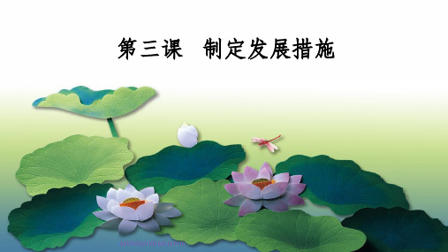 制定发展措施_职业生涯规划课件