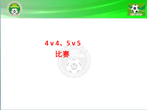 5. 4V4 5V5小场地比赛