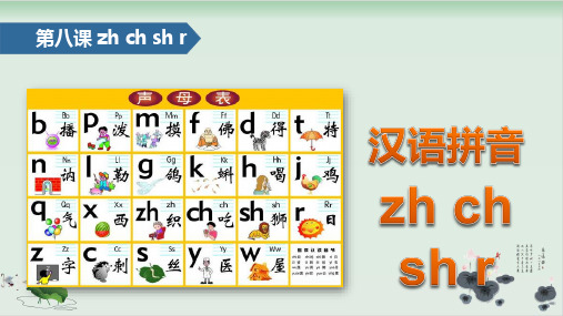 部编版zh ch sh r上课课件-PPT1