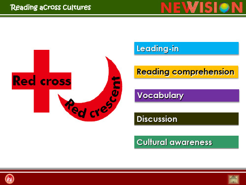 新视界大学英语 Unit 8 Reading across cultures