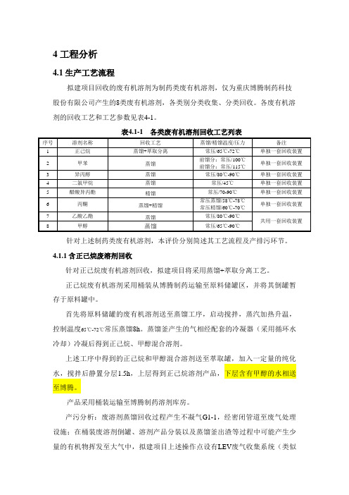 工艺流程说明
