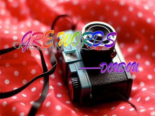 GRE WORDS TWO