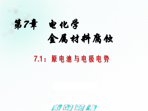 原电池与电极电势