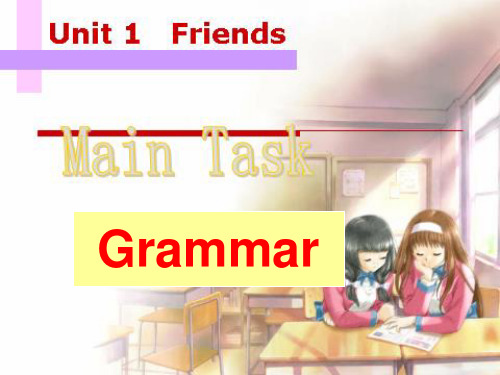 牛津译林版英语八级上Unit1 grammar课件(共27张PPT)