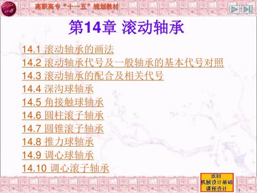 第14章 滚动轴承