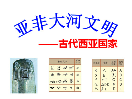 1.1.2古代西亚国家