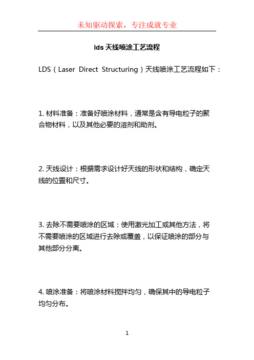 lds天线喷涂工艺流程 (3)