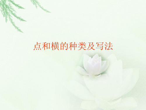 点的种类及写法1.ppt