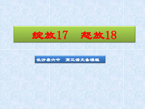 高三研讨会发言材料PPT课件
