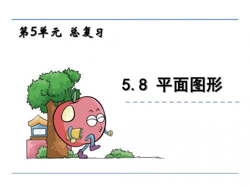 六年级下册数学第五单元第8课时平面图形 