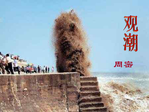 28课观潮