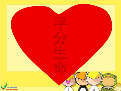 18.《平分生命》PPT课件