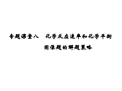 高考化学一轮总复习配套课件专题课堂八化学反应速率和化学平衡图像题的解题策略